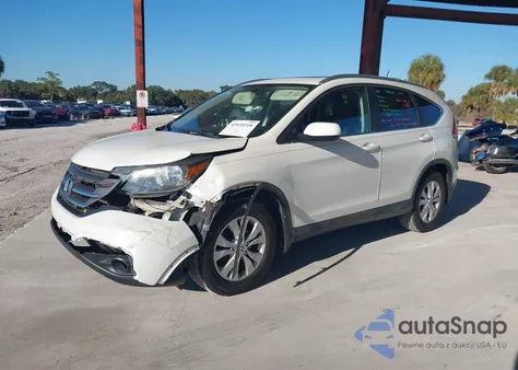 2013 Honda Cr-V Ex-L z USA, uszkodzony, nr VIN 5J6RM3H74DL000208